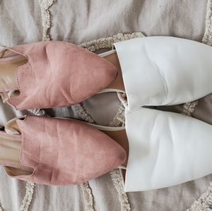 2 pair of mules size 11